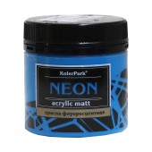 Краска акриловая флуоресцентная NEON 150 мл, Синяя